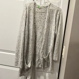 Long warm sweater